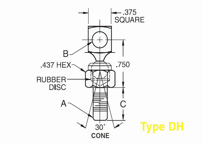 Контролируйте тип части шарнирных соединений кабеля переключения механизма шарнирного соединения ДХ роторные для светлое промышленного