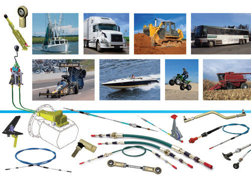 Промышленный механический кабель системы управления для внося в журнал рынка оборудования простого для установки