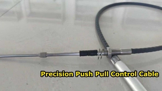 Трос управления с поворотным замком Push-Pull — прецизионная фиксация удаленного механического троса в сборе