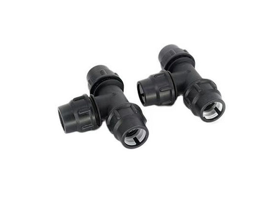 Ирригация HDPE PP PE Сжатие фитинги Водоснабжение