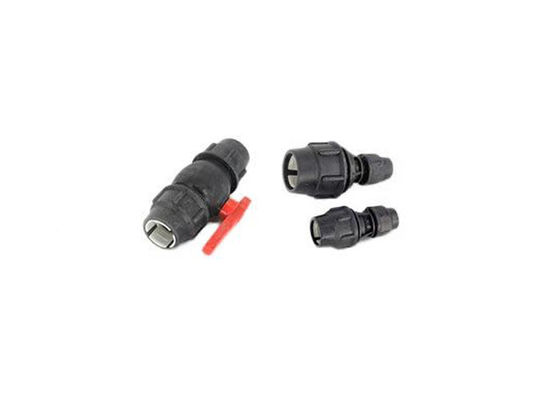 Ирригация HDPE PP PE Сжатие фитинги Водоснабжение