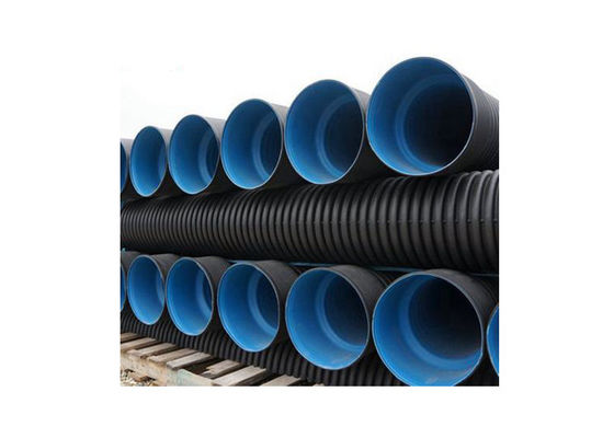 СН8 Погребальная канализационная труба Двухстенная полиэтиленовая HDPE канализационная труба
