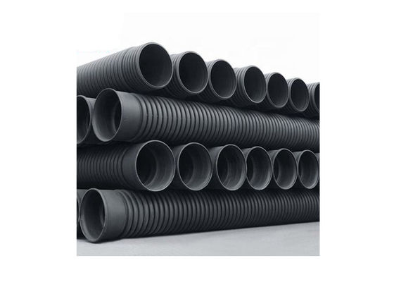 СН8 Погребальная канализационная труба Двухстенная полиэтиленовая HDPE канализационная труба