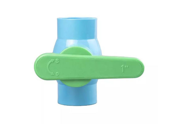 Пластмассовый PVC шаровой клапан ABS ручка розетка для управления водой