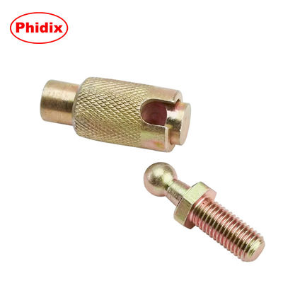 S-Knurling быстроотсоединяемые шаровые соединения: быстрая сборка, коррозионностойкие (цинковые, термообработанные)
