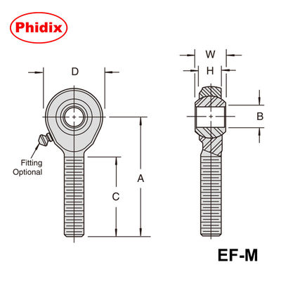 87084050 / 87084020 Конец металлического стержня