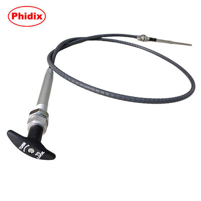 Ручка с поворотным замком. Трос управления Push Pull — решение для механического управления для тяжелых условий эксплуатации