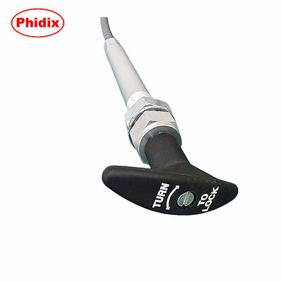 Ручка с поворотным замком. Трос управления Push Pull — решение для механического управления для тяжелых условий эксплуатации